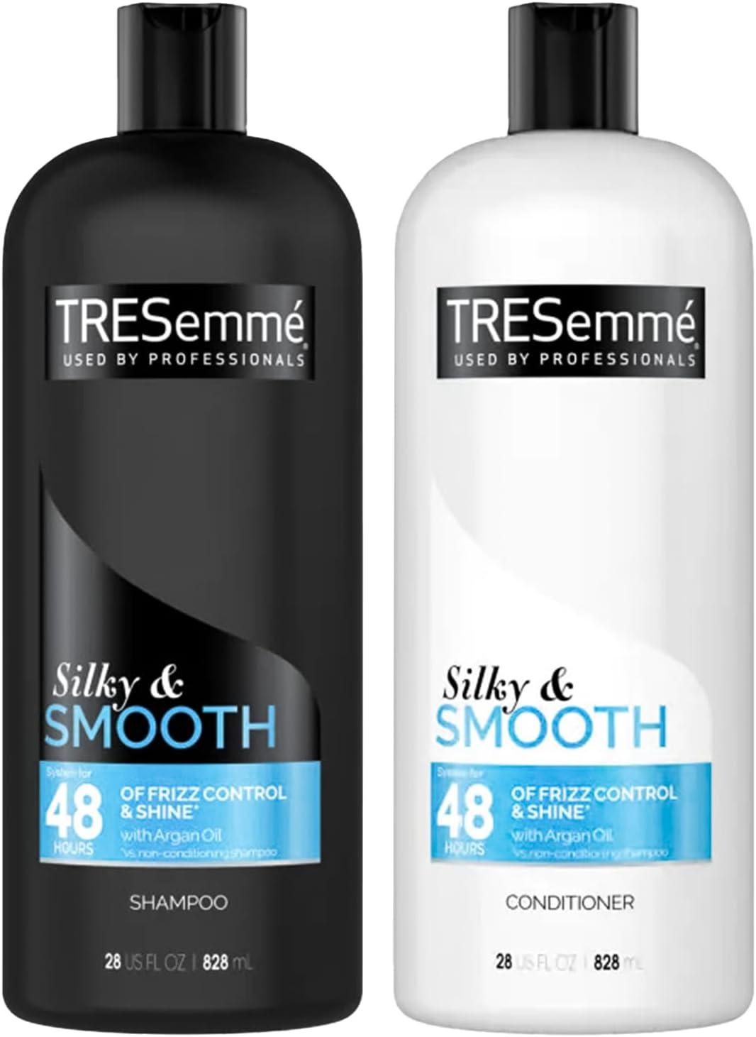 TRESemme Silky & Smooth + Argan Oleo Blend Conditioner 828ml 28 fl oz