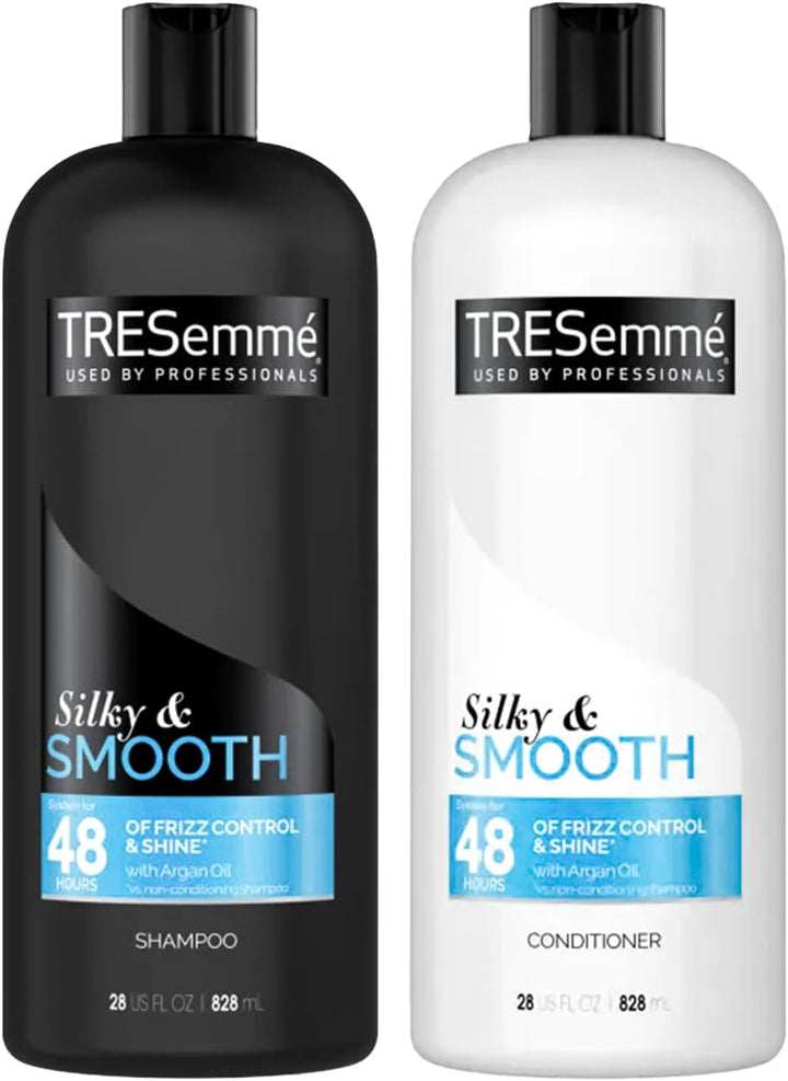TRESemme Silky & Smooth + Argan Oleo Blend Conditioner 828ml 28 fl oz
