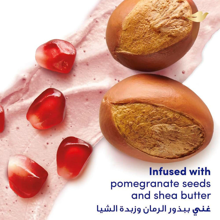 Dove Exfoliating Body Polish Scrub Pomegranate & Shea Butter, 225ml