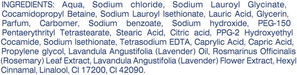 Dove Relaxing Body Wash With Renew Blend technology, Lavender Oil and Rosemary Extract, With ¼ moisturizing cream, 500ml