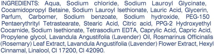 Dove Relaxing Body Wash With Renew Blend technology, Lavender Oil and Rosemary Extract, With ¼ moisturizing cream, 500ml