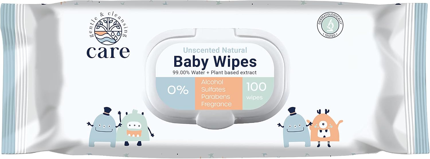 Care Baby Wipes 100 wipes