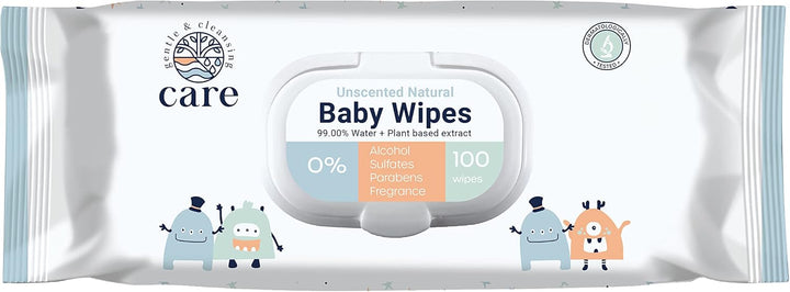 Care Baby Wipes 100 wipes
