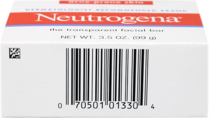 Neutrogena Acne-prone Skin The Transparent Facial Bar 99g