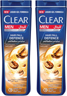 Clear Men Anti-Dandruff Shampoo Hairfall Defence, 400 ml, Pack Of 2