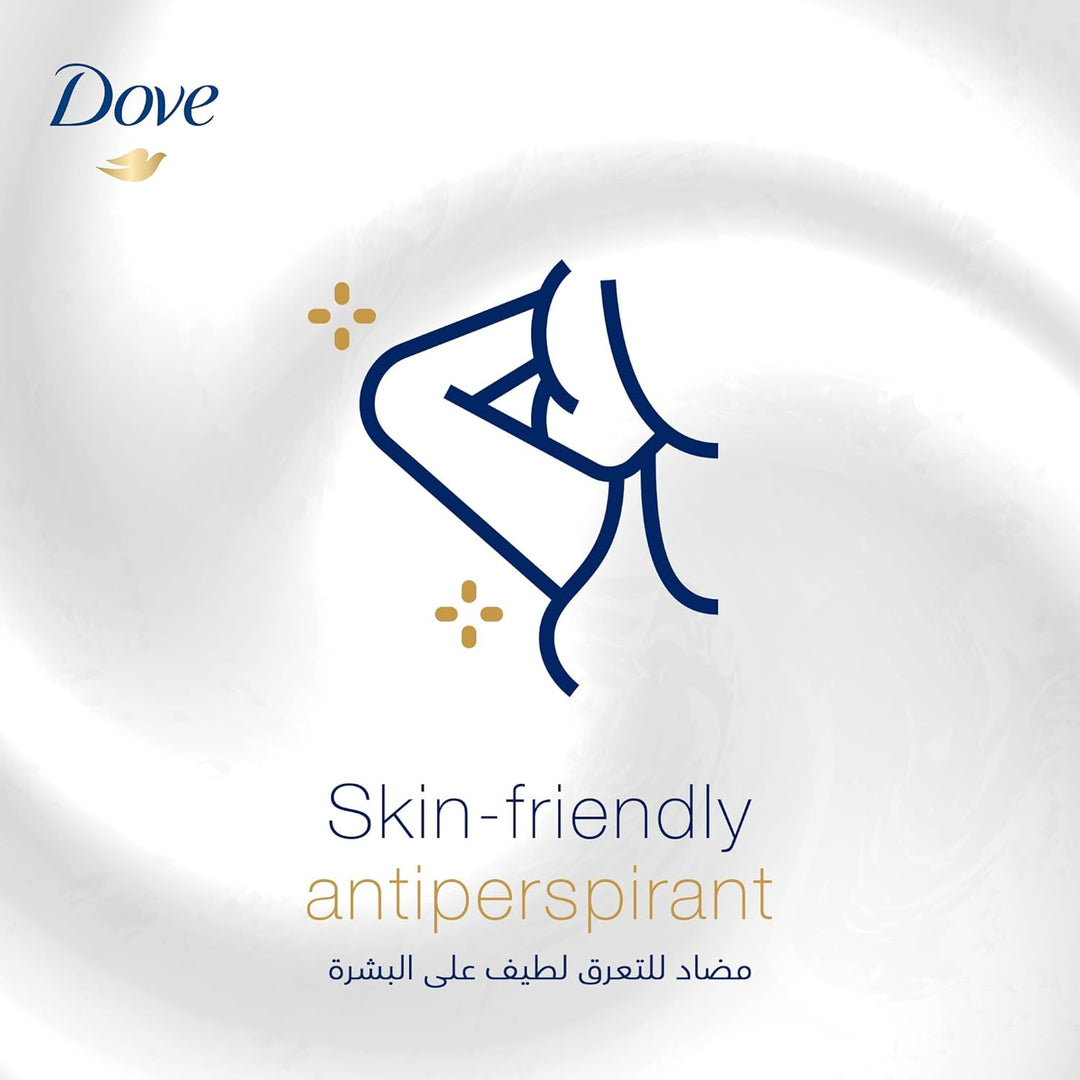 Dove Go Fresh, Antiperspirant Deodorant Roll-On, for 48 hour protection, Cucumber & Green Tea, alcohol free with ¼