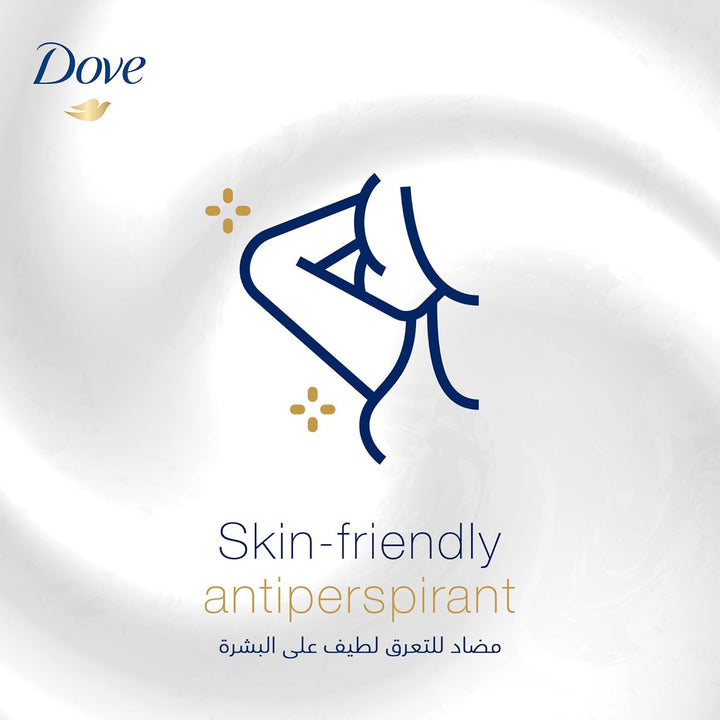 Dove Go Fresh, Antiperspirant Deodorant Roll-On, for 48 hour protection, Cucumber & Green Tea, alcohol free with ¼