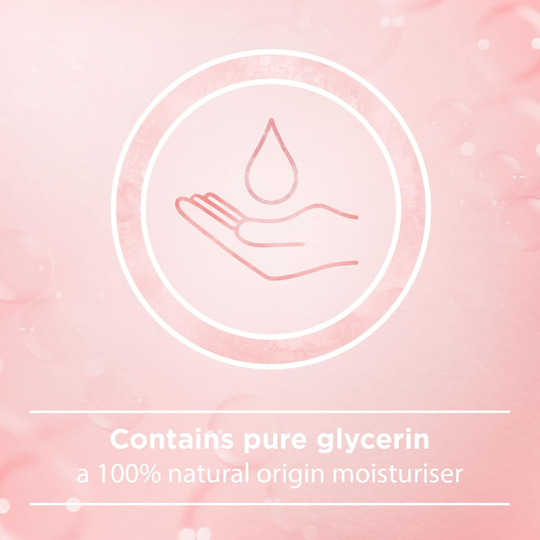 Johnson's Body Wash, Anti-Bacterial, Almond Blossom, 400Ml