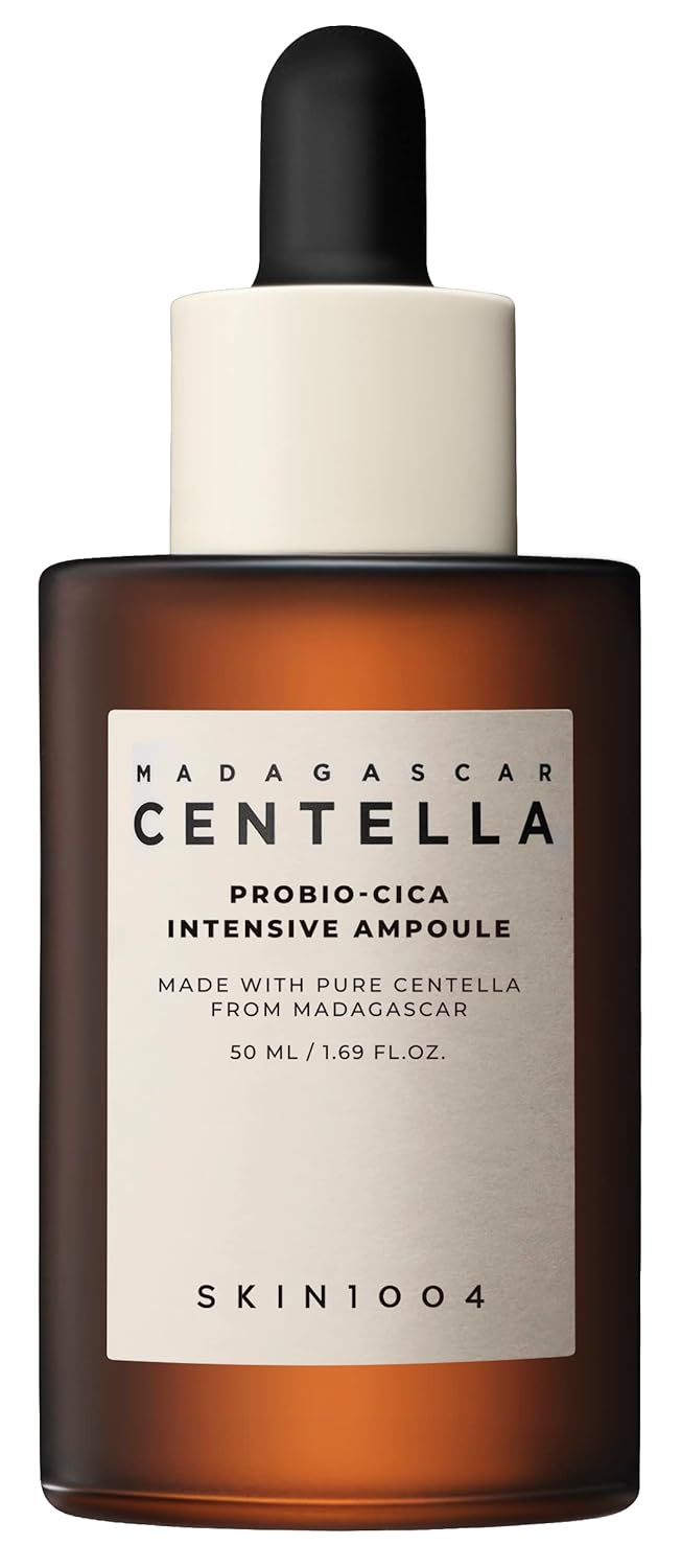 Madagascar Centella Probio-CICA Intensive Ampoule, Strengthening Face Serum for Dry, Sensitive, and Irritated Skin