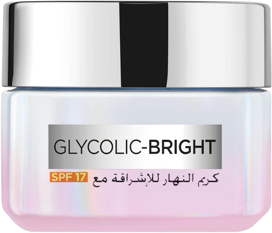 L’Oréal Paris Glycolic Bright Glowing Day Cream with SPF17 and Glycolic Acid 50ML