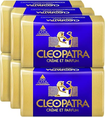 Palmolive Cleopatra Beauty Bar Soap, Pack of 6 x 120gm