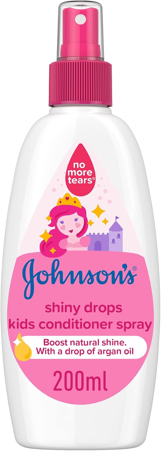 Johnson's Toddler & Kids Conditioner Spray - Shiny Drops, 200ml