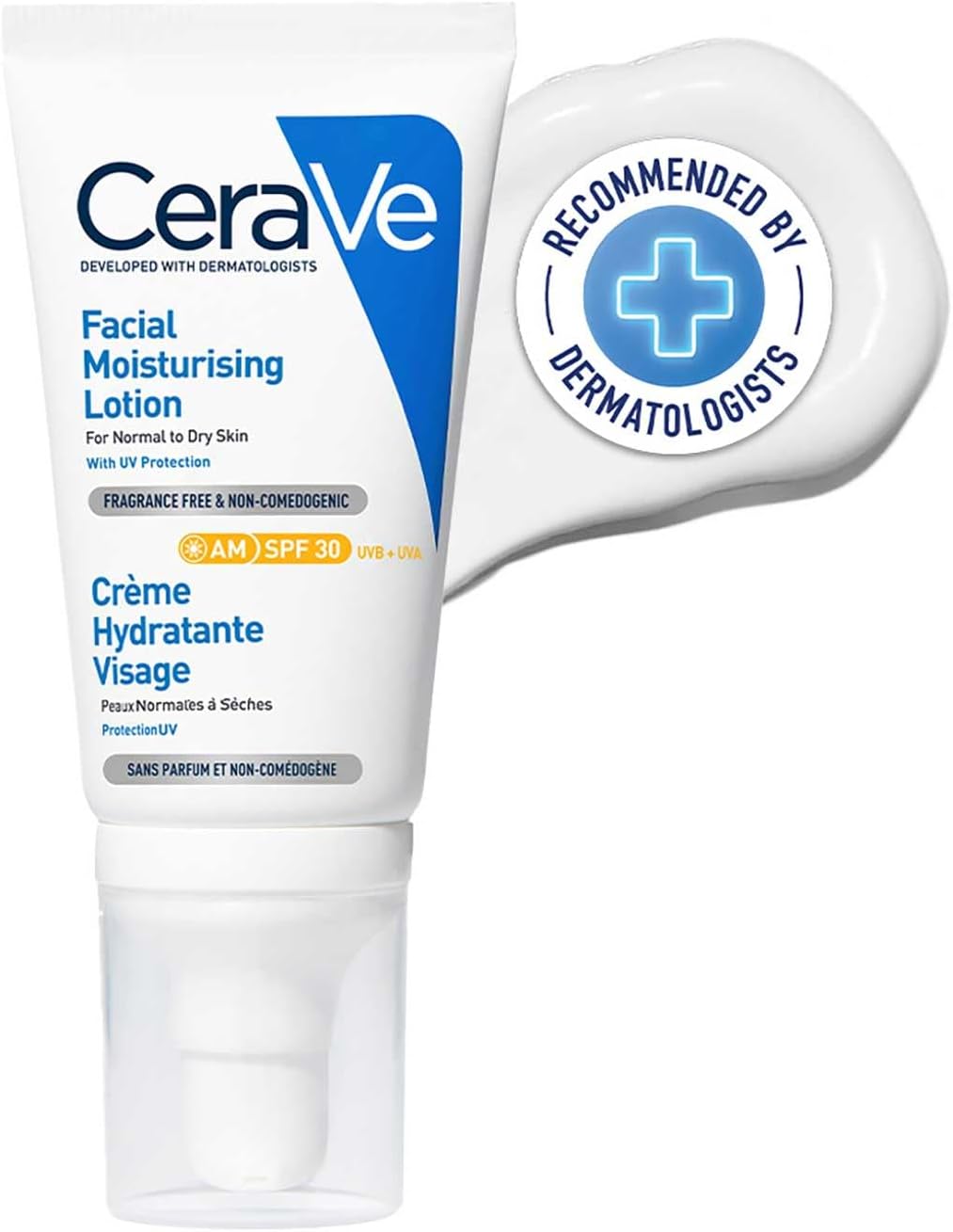 Cerave AM Facial Moisturizing Lotion SPF30 With Hyaluronic Acid 52ml