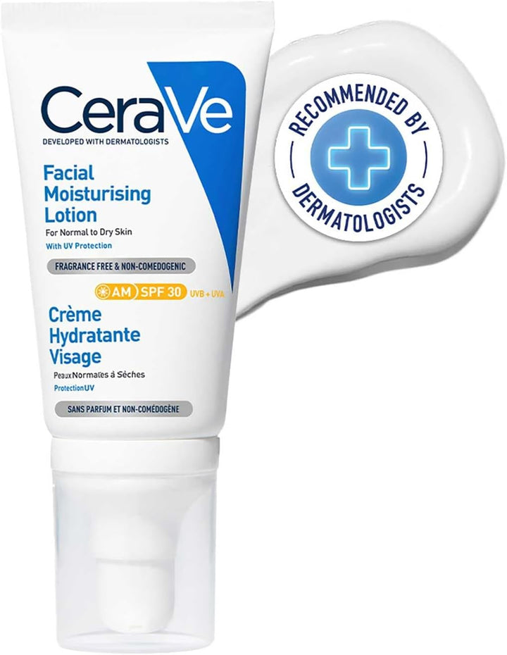 Cerave AM Facial Moisturizing Lotion SPF30 With Hyaluronic Acid 52ml
