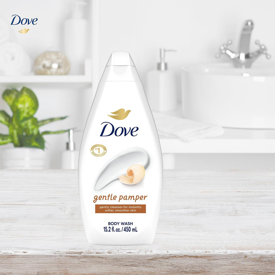 Dove Silk Glow Nourishing Body Wash, 16.9 Ounce / 500 Ml (Pack of 3)