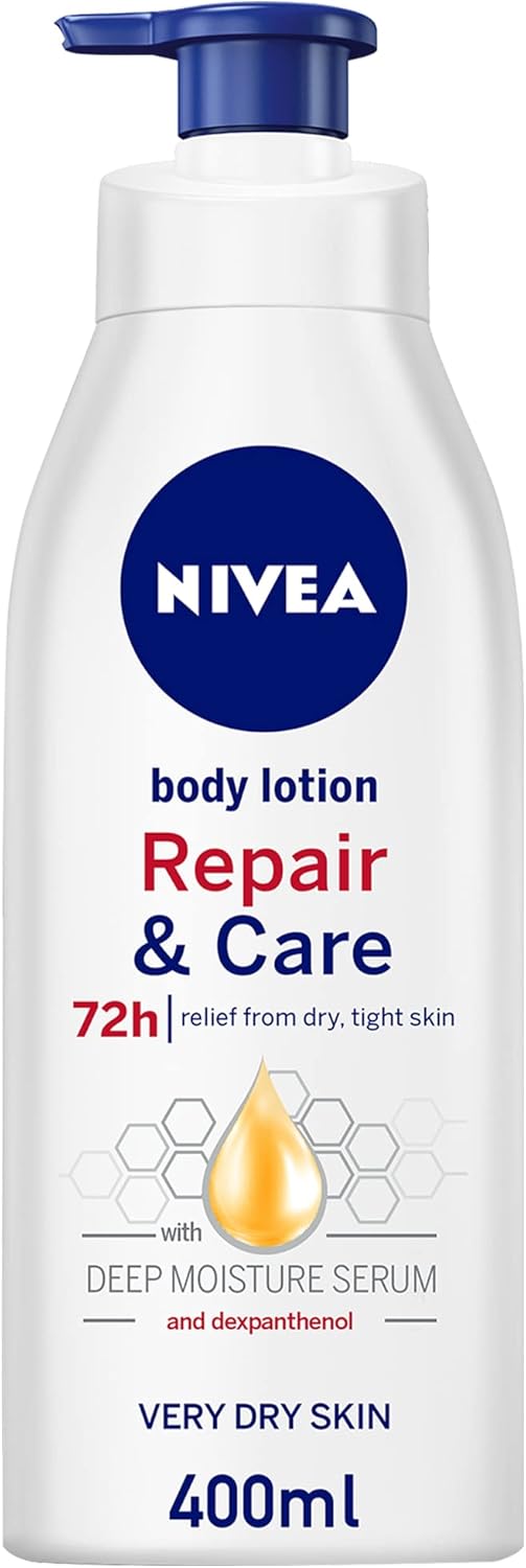 Nivea Body Lotion Very Dry Skin, Moisturizing Repair & Care Dexpantenol, 400ml