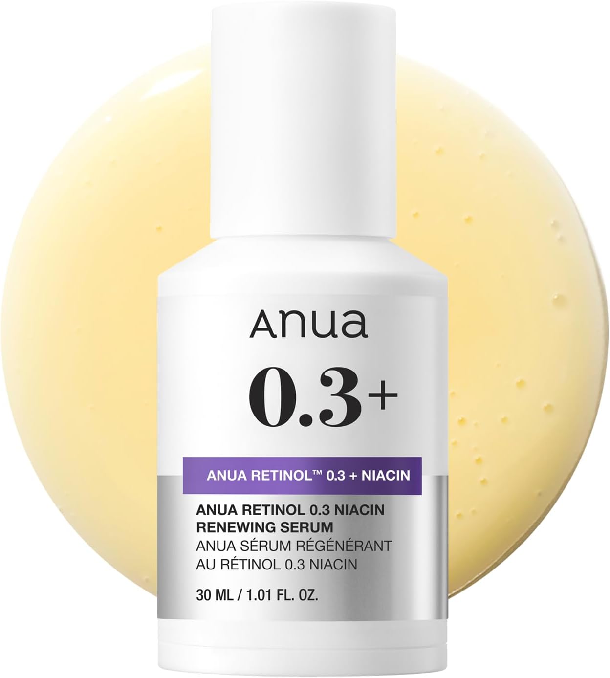ANUA Retinol Renewing Serum, 1.01 fl oz (30 ml)