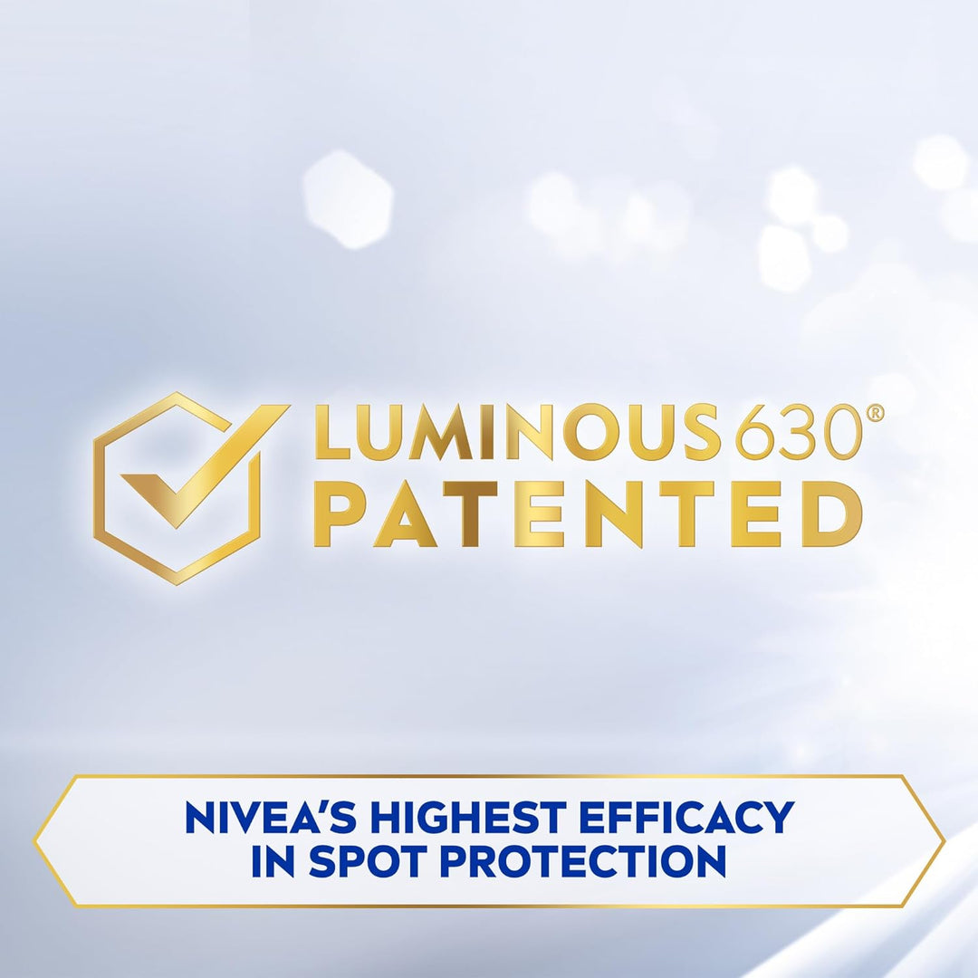 Nivea LUMINOUS630 Even Glow Concentrated Face Serum, Reduces Spots in 2 Weeks, Brighter and Glowing Complexion, 30ml