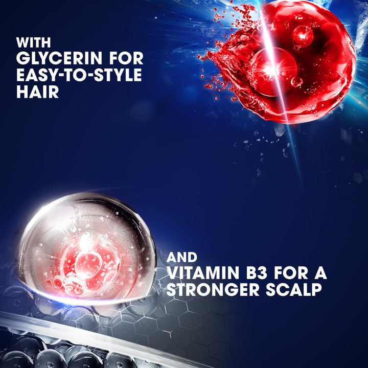 CLEAR 2in1 Shampoo & conditioner for men, anti dandruff shampoo, Style Express, 100% dandruff-free hair^ & nourished scalp, 400ml