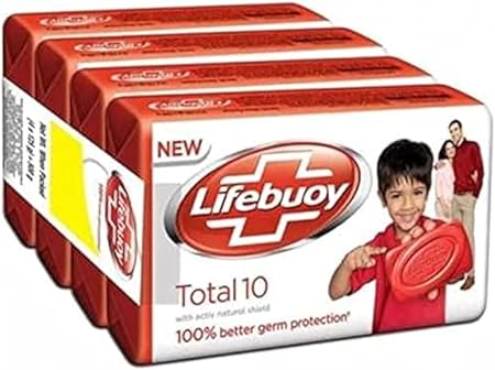 Lifebouy Soap 4 Pieces - 125 gm