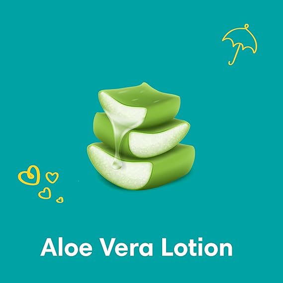 Pampers Baby-Dry Taped Diapers with Aloe Vera Lotion, up to 100% Leakage Protection, Size 5, 11-16kg, 52 Count