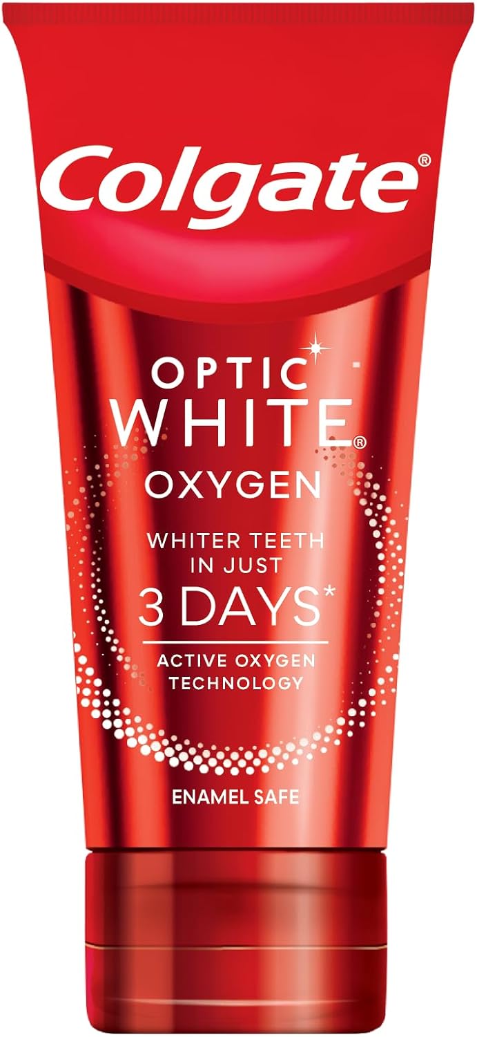 Colgate Optic White Oxygen Toothpaste for Real Whitening in 3 Days* - 50ml