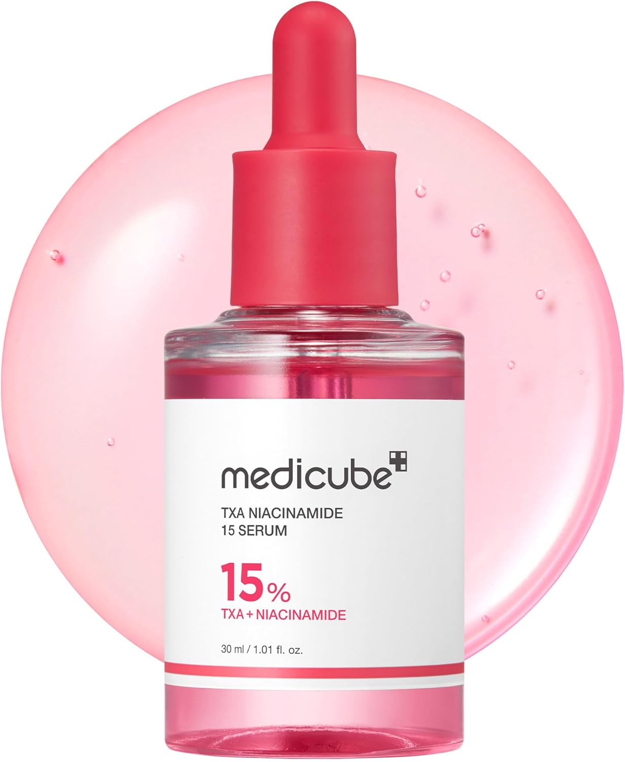 medicube TXA+Niacinamide 15% Glow Facial Seurm for After Spot Care | All-in-One Daily Korean Skincare | Uneven Skin Tone, Texture, and Hydration Care | High-Potency Tranexamic Acid 5% | 1.01 fl.oz