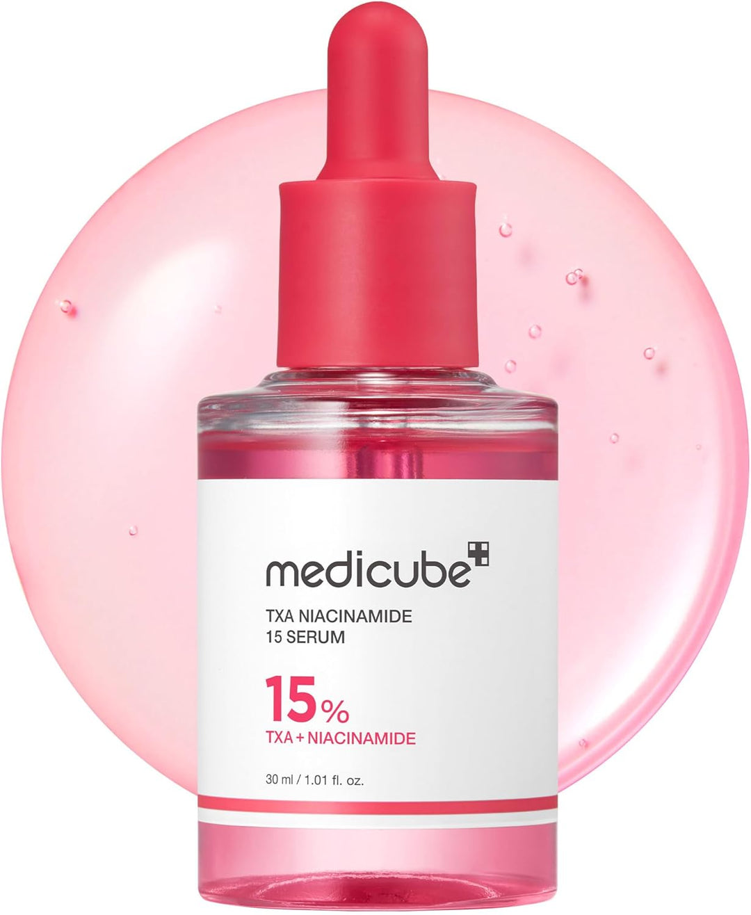medicube TXA+Niacinamide 15% Glow Facial Seurm for After Spot Care | All-in-One Daily Korean Skincare | Uneven Skin Tone, Texture, and Hydration Care | High-Potency Tranexamic Acid 5% | 1.01 fl.oz