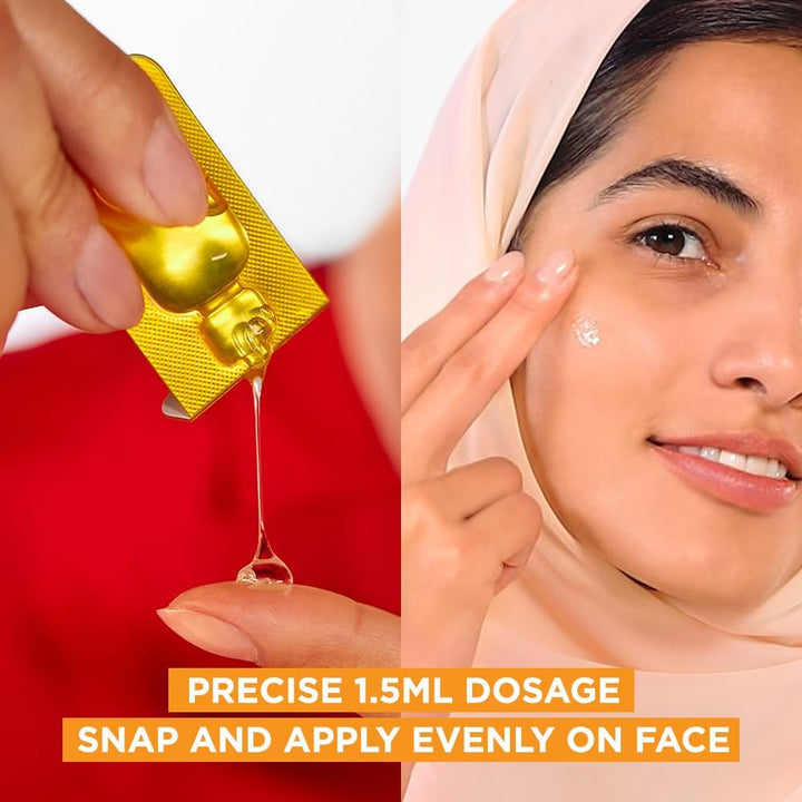 Fast Bright Vitamin C Brightening Ampoules For Dark Circles, Multipack, Hyperpigmentation Ampoules