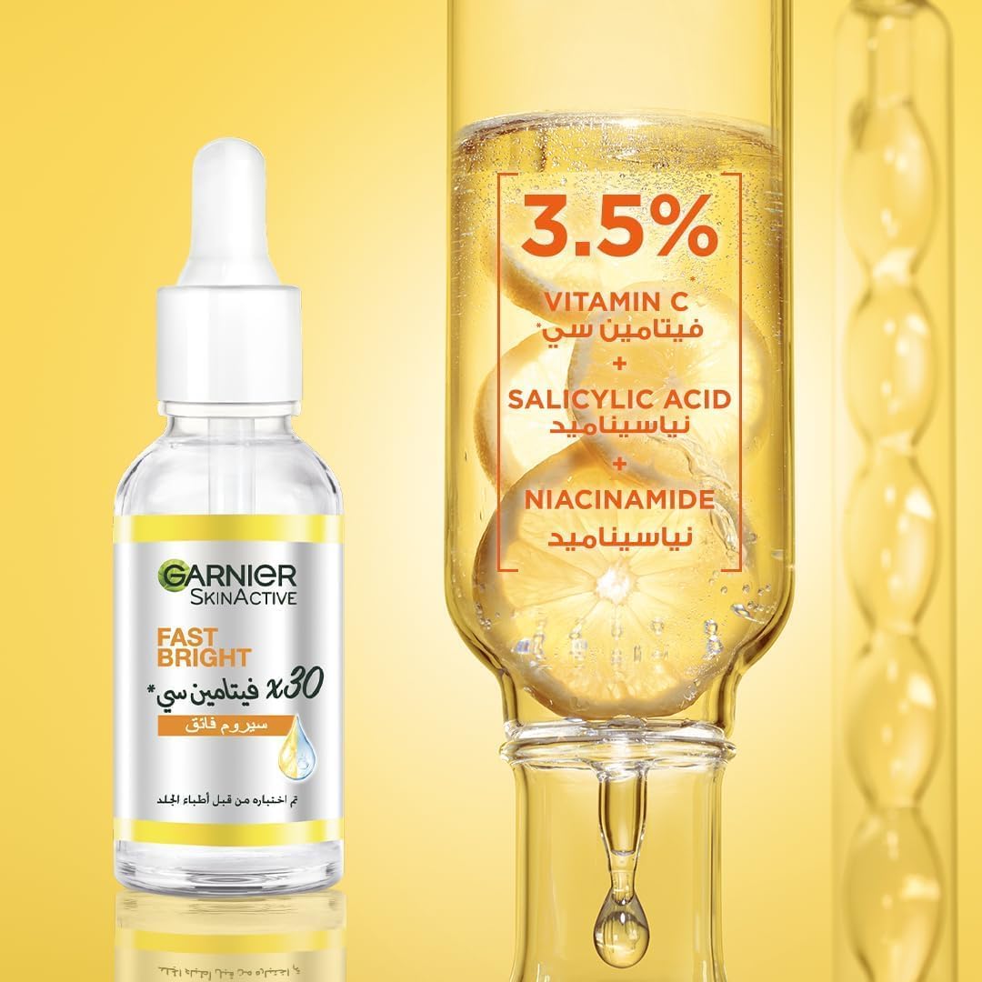 Garnier Fast Bright SkinActive Booster Serum 30ML