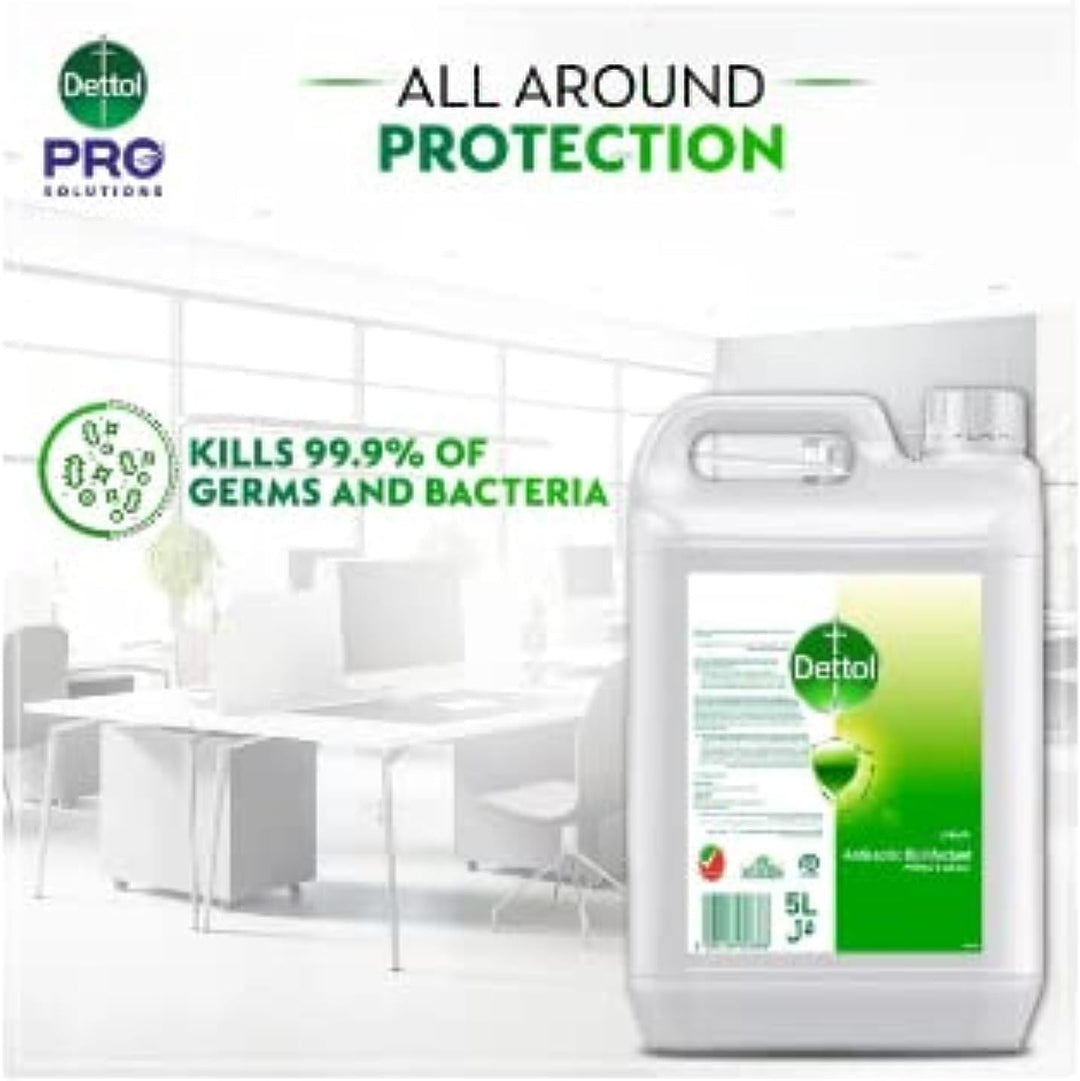 Dettol Antiseptic Antibacterial Disinfectant Liquid, 5L