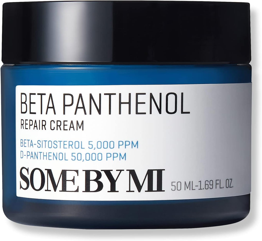 Some By Mi Beta-Panthenol Skin Repair Cream | 50ml | Rebuilding Skin Barrier With Beta-Sitosterol & Panthenol | Daily Moisturizer, Skin hydrating & Skin Redness Care Cream