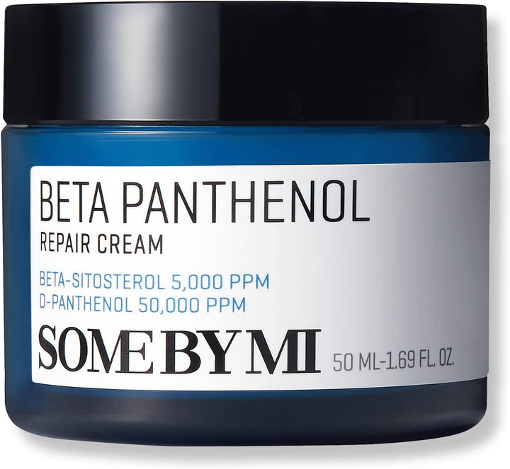 Some By Mi Beta-Panthenol Skin Repair Cream | 50ml | Rebuilding Skin Barrier With Beta-Sitosterol & Panthenol | Daily Moisturizer, Skin hydrating & Skin Redness Care Cream
