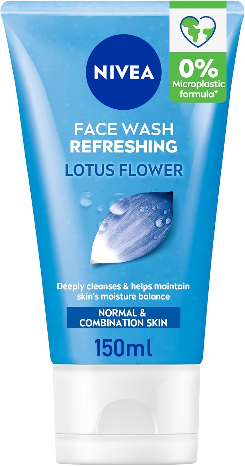 Nivea Face Wash Cleanser, 2x150ml