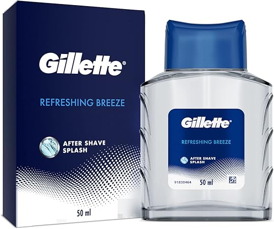 Gillette AFTER SHAVE SPLASH REFRESHING BREEZE , White 100ml
