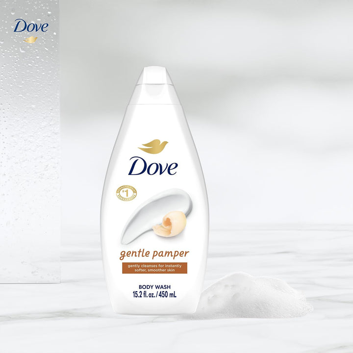 Dove Silk Glow Nourishing Body Wash, 16.9 Ounce / 500 Ml (Pack of 3)