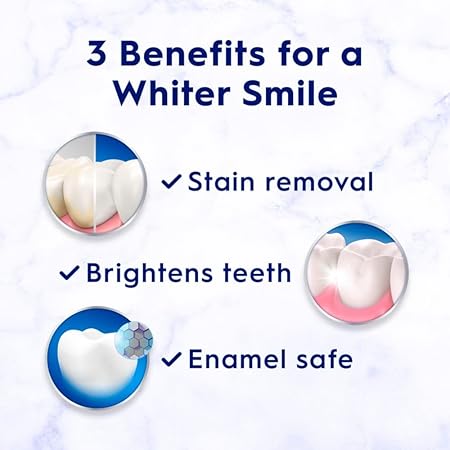 Crest 3D White Toothpaste, Advanced Luminous Mint, Teeth Whitening Toothpaste, 3.7 Oz (Pack of 4)