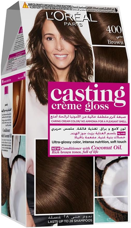 L’Oréal Paris Casting Crème Gloss, 400 Brown