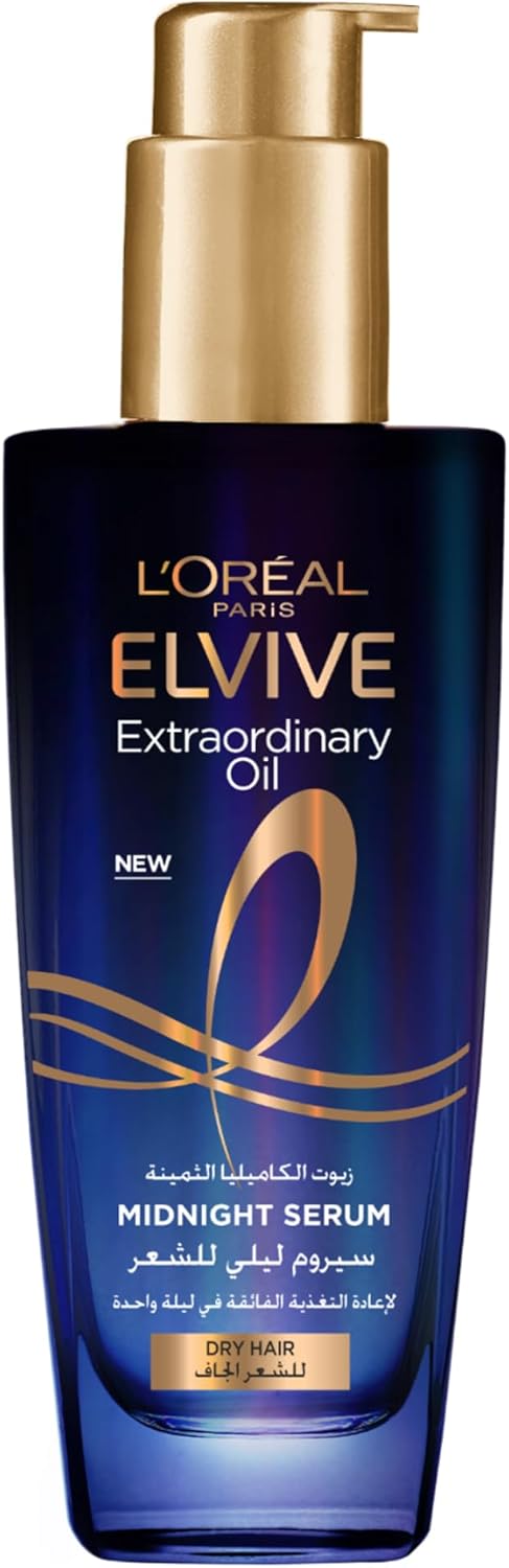 L’Oréal Paris Elvive Extraordinary Oil Midnight Serum For Dry Hair 100ml