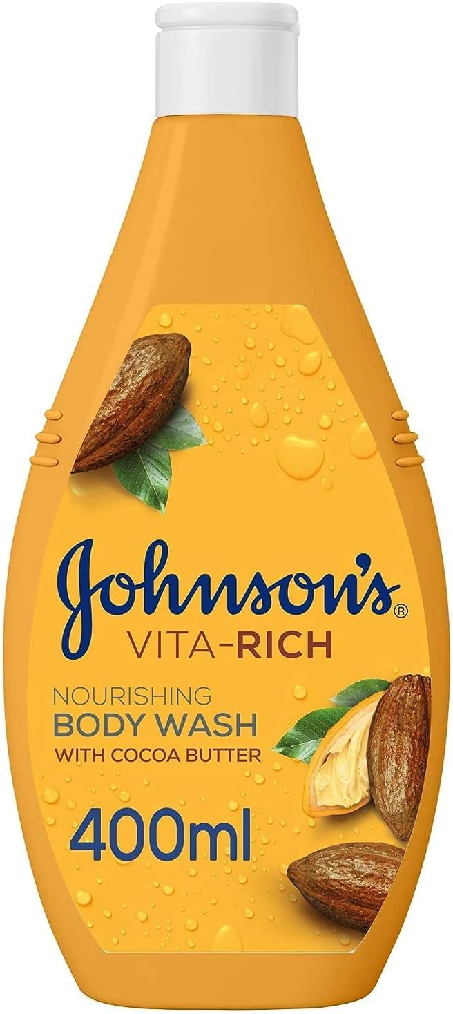 Johnson’S Body Wash - Vita-Rich, Nourishing Cocoa Butter, 400ml