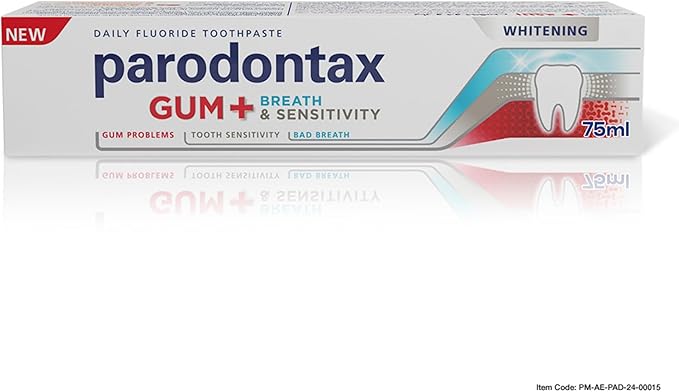 Parodontax Whitening Toothpaste Gum + Breath & Sensitivity 75ml