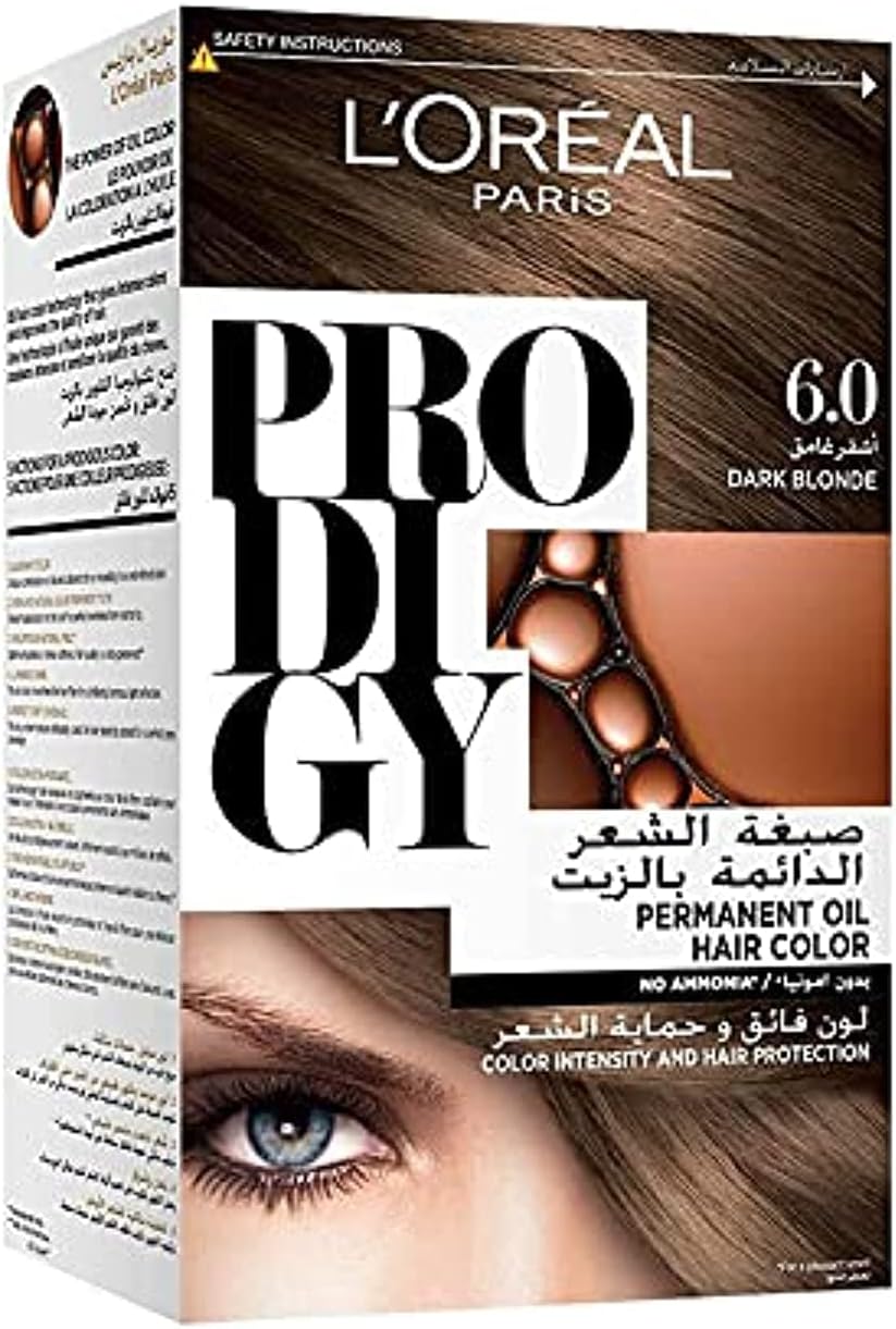 L’Oréal Paris Prodigy Hair Color/Dye, 6.0 Dark Blonde