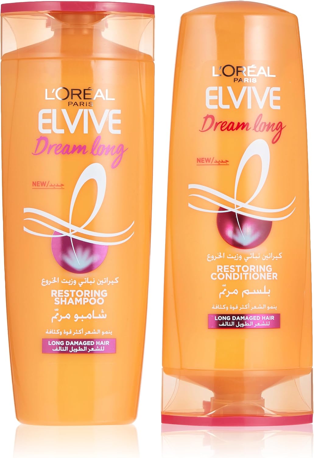 L’Oréal Paris Elvive Dream Long For Wakened Long Hair - Shampoo 400ml + Conditioner 360ml