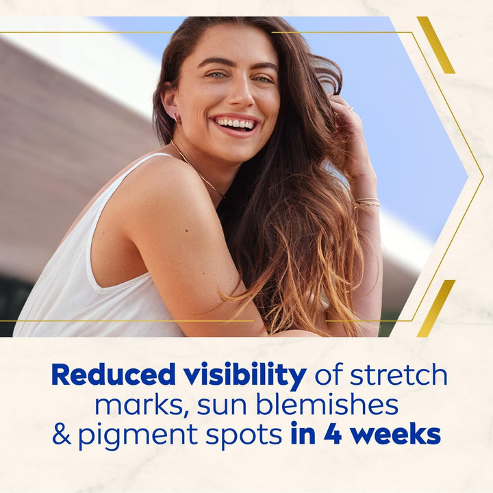 Nivea LUMINOUS 630 Marks and Spots Reduction Body Cream, Even Skin Tone, Reduced Visibility of Stretch Marks, Sun Blemishes