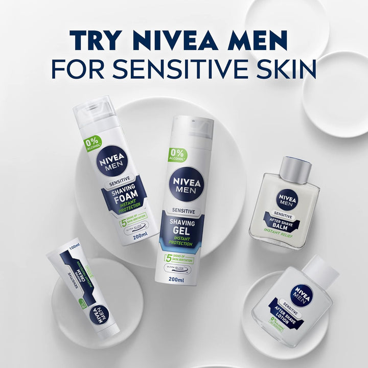Nivea MEN Shaving Foam, Sensitive Chamomile & Hamamelis, 200ml