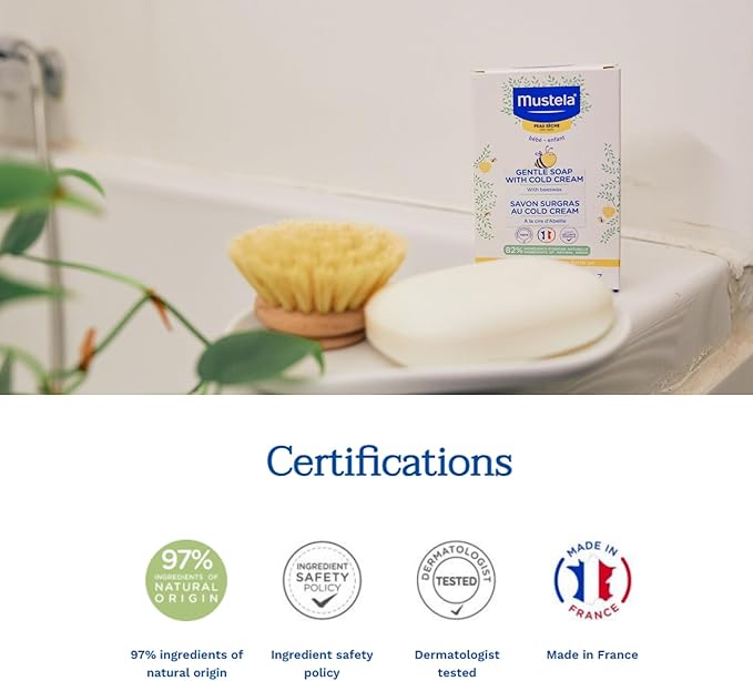 Mustela Hydra Bebe Body Lotion, Natural Avocado, Jojoba and Sunflower Oil, 10.14 Fl Oz