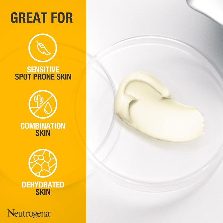 Neutrogena, Soothing Clear Oil-Free Moisturiser, Hydrates & Calms Stressed Skin, 75ml
