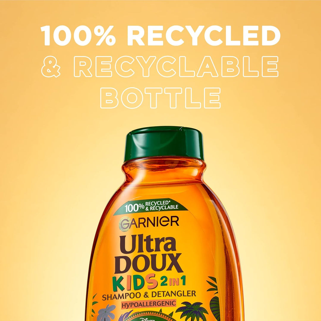 Garnier Ultra Doux Kids 2 in 1 Apricot Shampoo & Detangler The Lion King, 400.0 milliliters, 1.0 count, 1