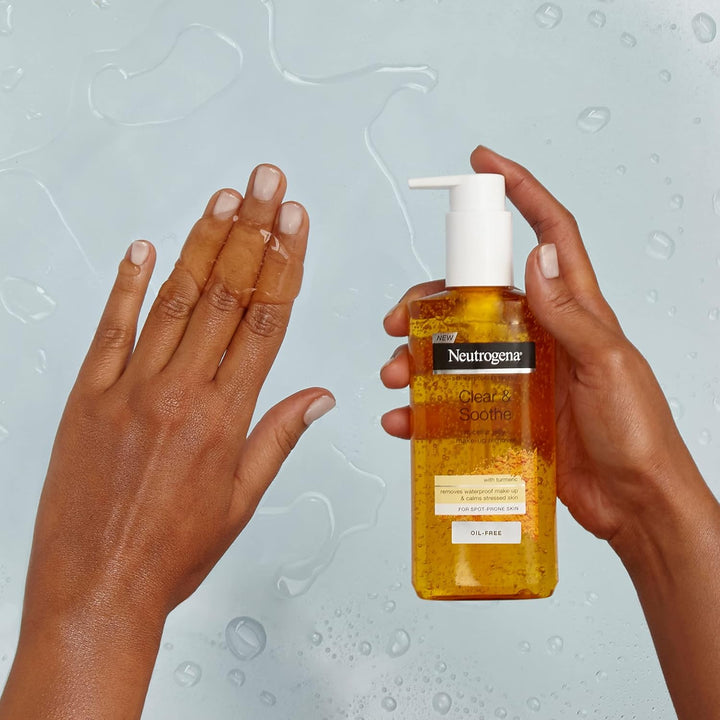 Neutrogena Clear and Smooth Micellar Jelly Make-up Remover with Turmeric