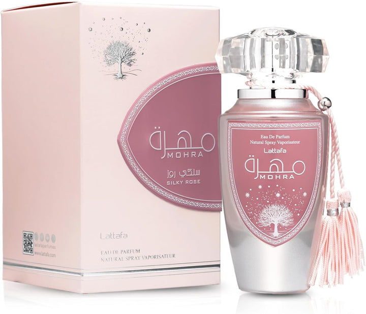 Lattafa Mohra Silky Rose for Women Eau De Parfum 100 ml